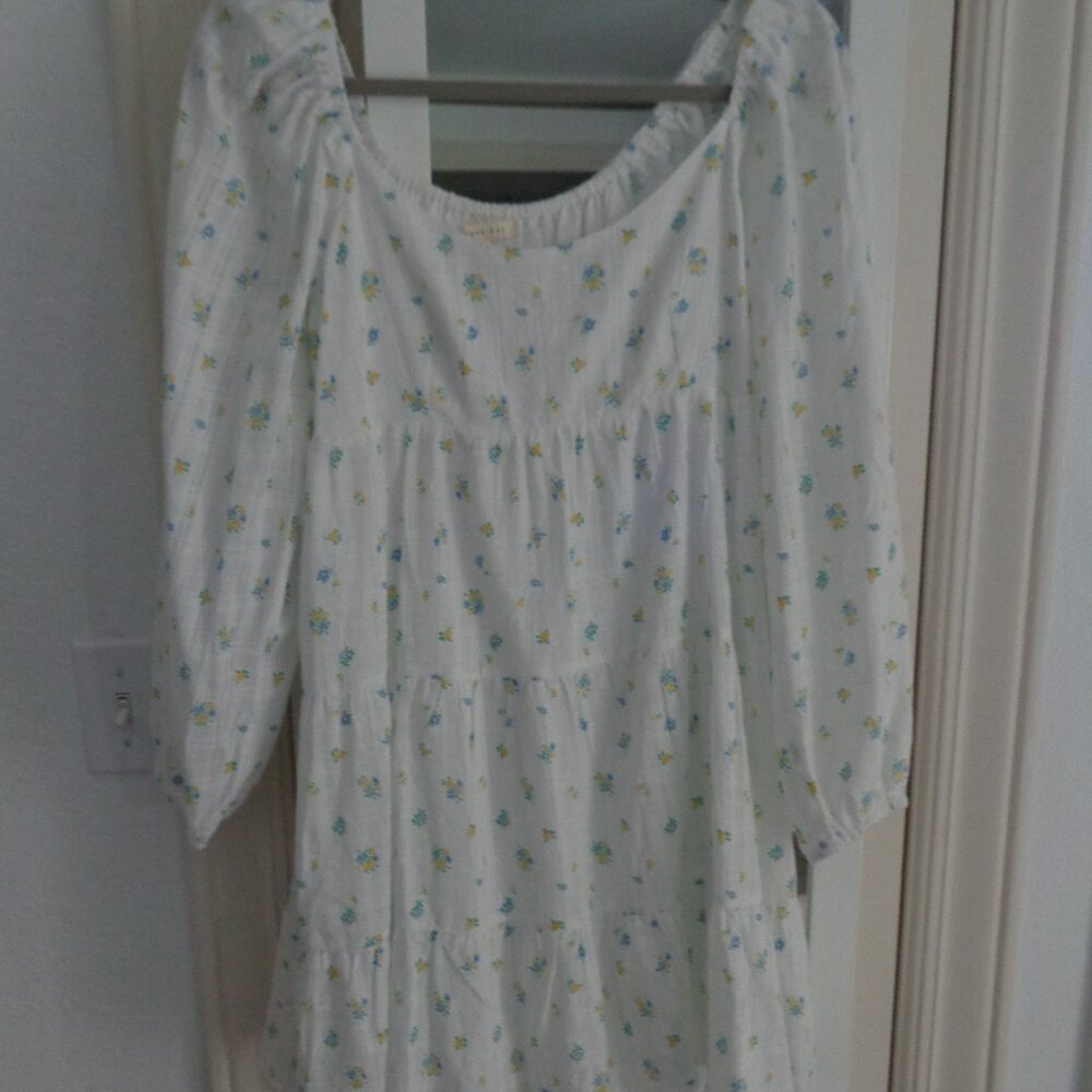 Floral babydoll dress